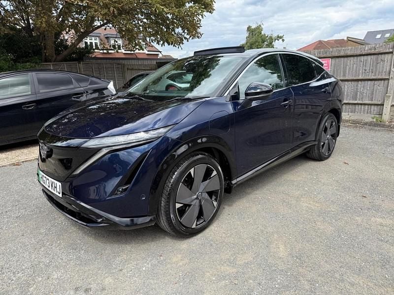 Blue Used 2023 Nissan Ariya Evolve SUV | £24,750 (Super price) - Image 1/2