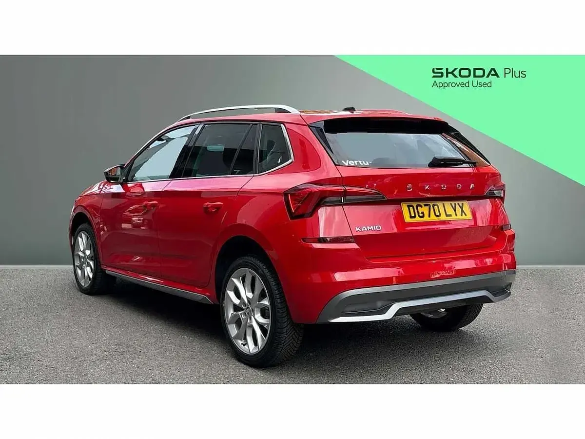Used Skoda Kamiq SE L 150 HP (110 kW) 2020 Red SUV