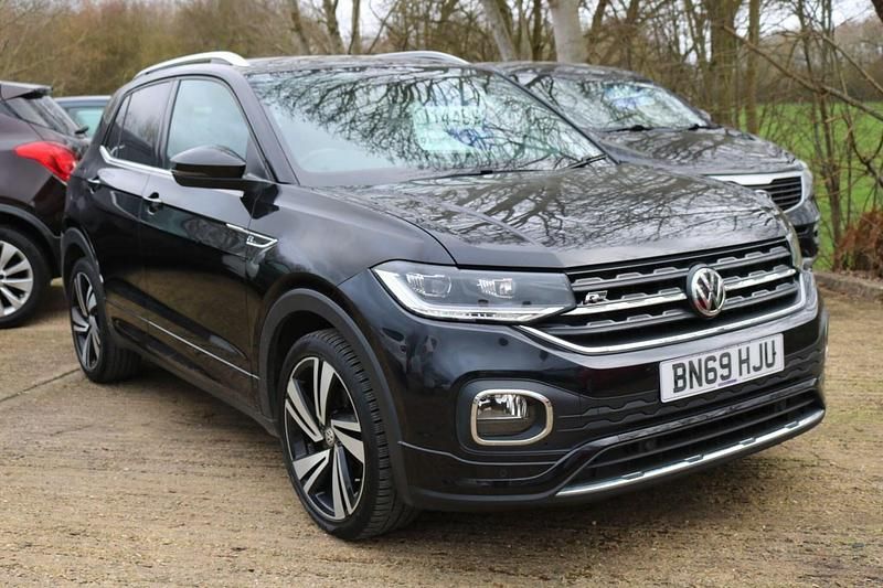 Used VW T-Cross R-line 2019 Black SUV