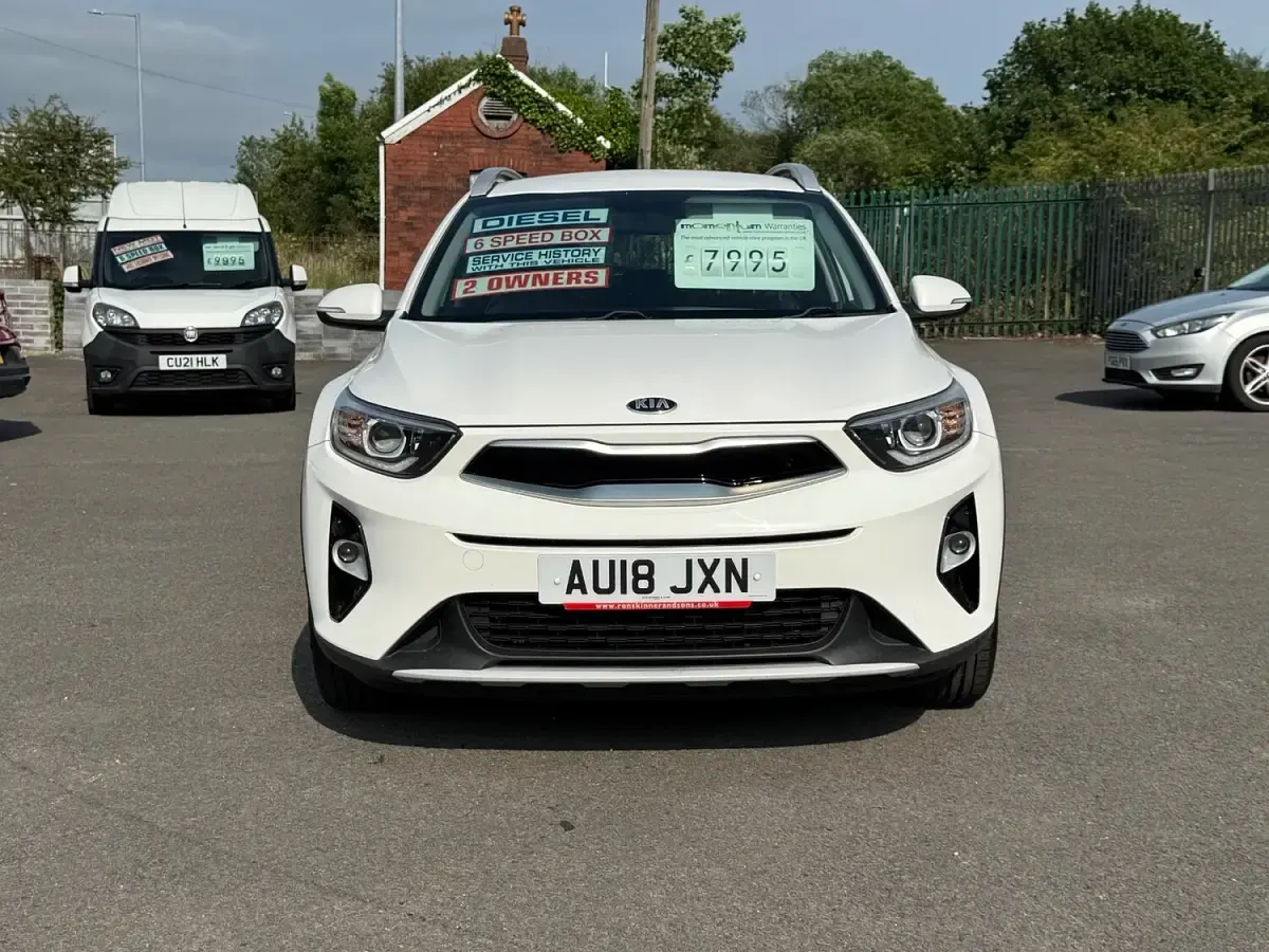 Used Kia Stonic 108 HP (79 kW) 2018 White SUV