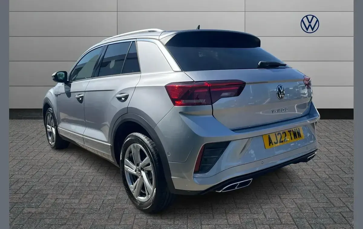 Used VW T-Roc R-line 150 HP (110 kW) 2022 Silver SUV
