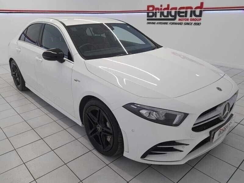 White Used 2019 Mercedes A35 AMG Executive Sedan | £21,499 (Fair price) - Image 1/4