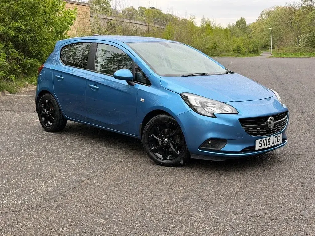 Used Vauxhall Corsa 75 HP (55 kW) 2019 Blue Hatchback
