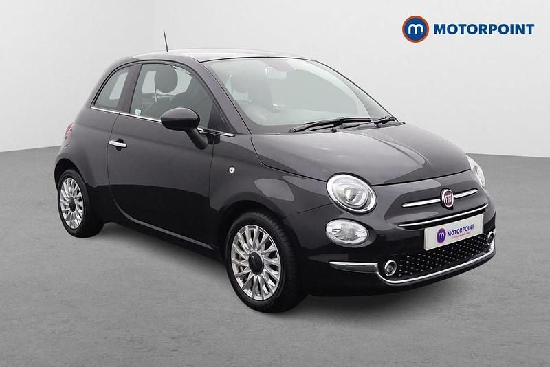 Black Used 2023 Fiat 500 Hatchback | £8,599 (Good price) - Image 1/4