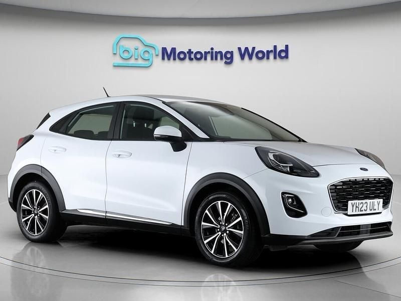 White Used 2023 Ford Puma Titanium Hatchback | £11,300 (Good price) - Image 1/4