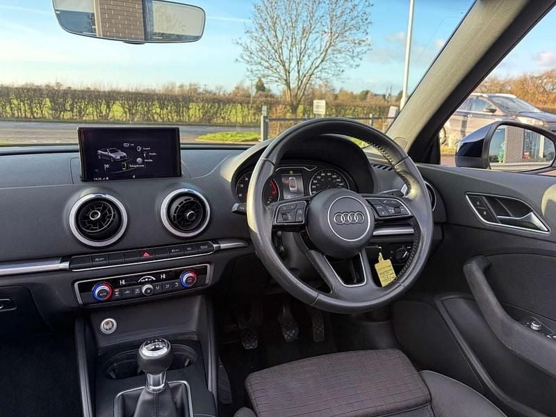 Used Audi A3 Cabriolet Sport 150 HP (110 kW) 2017 Black Cabriolet