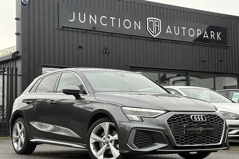 Used Audi A3 S-Line 150 HP (110 kW) 2020 Grey Hatchback