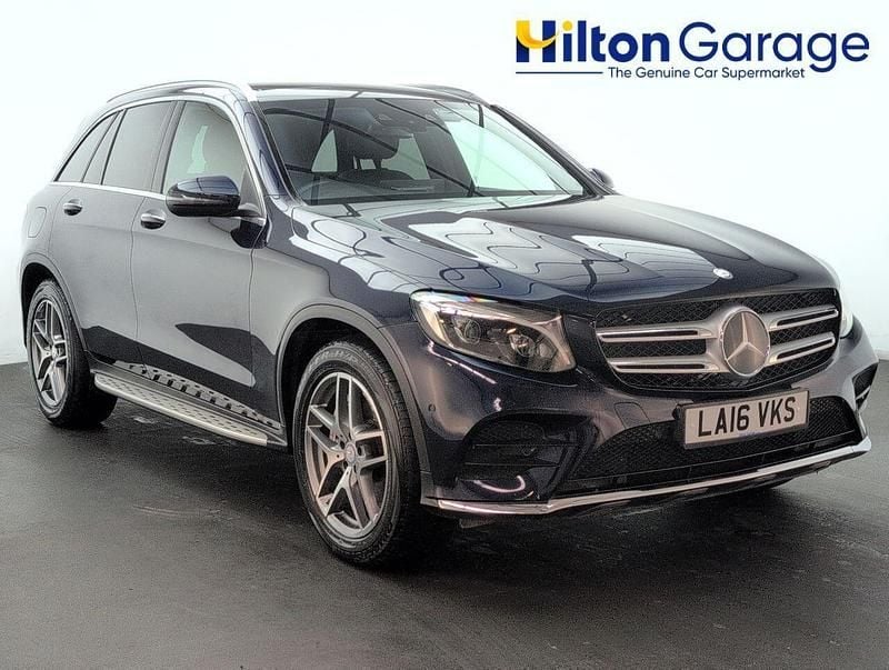 Blue Used 2016 Mercedes GLC250 AMG line Estate | £19,250 (Good price) - Image 1/4