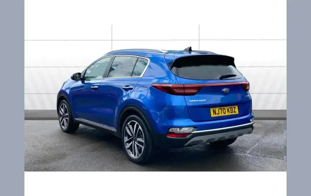 Used Kia Sportage 136 HP (100 kW) 2020 Blue SUV