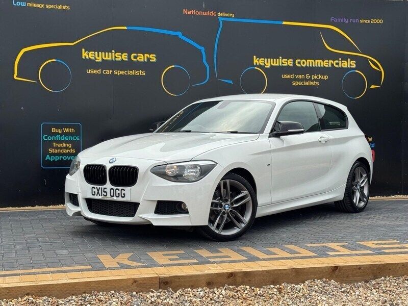 White Used 2015 BMW 125 M Sport Hatchback | £7,990 (Expensive) - Image 1/3