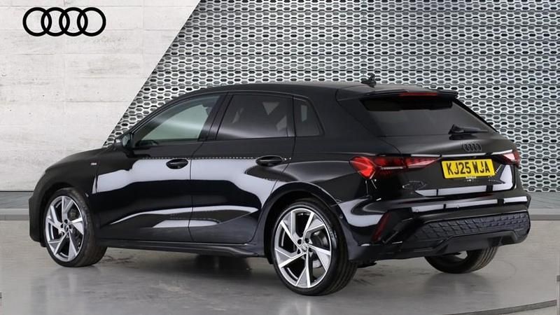 Used Audi A3 Black Edition 150 HP (110 kW) 2025 Black
