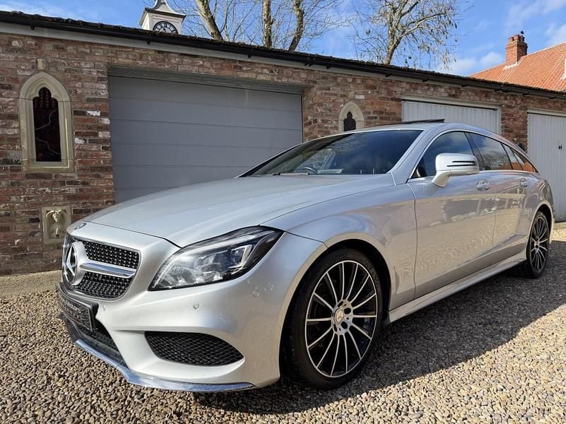 Used Mercedes CLS220 AMG Line Premium 2015 Silver Estate