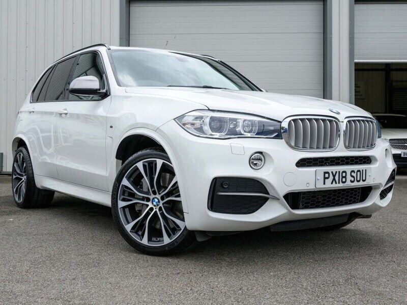 White Used 2018 BMW X5 Performance SUV | £37,495 (Expensive) - Image 1/4