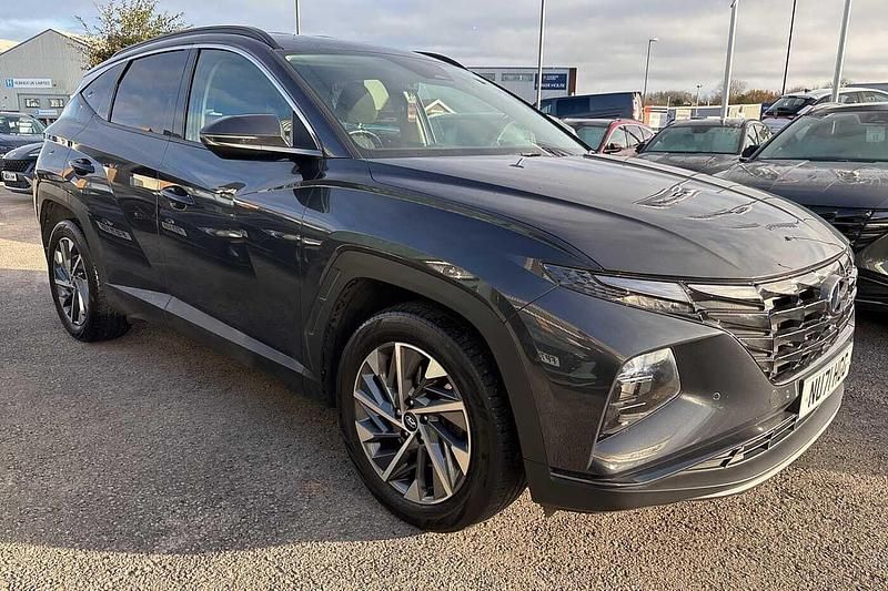Grey Used 2021 Hyundai Tucson Premium SUV | £17,240 (A bit pricey) - Image 1/4