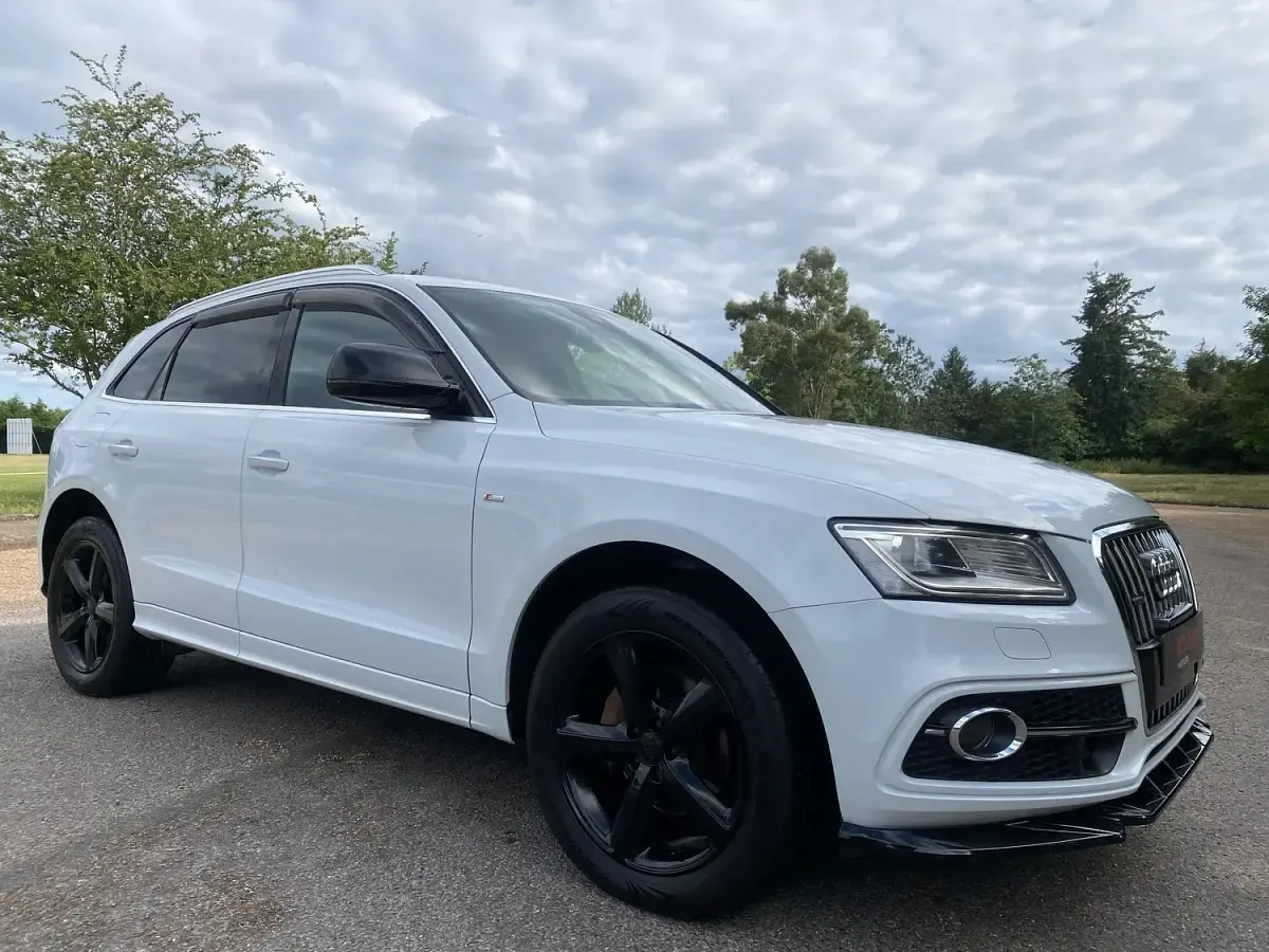 Used Audi Q5 S-line plus 227 HP (166 kW) 2015 White SUV