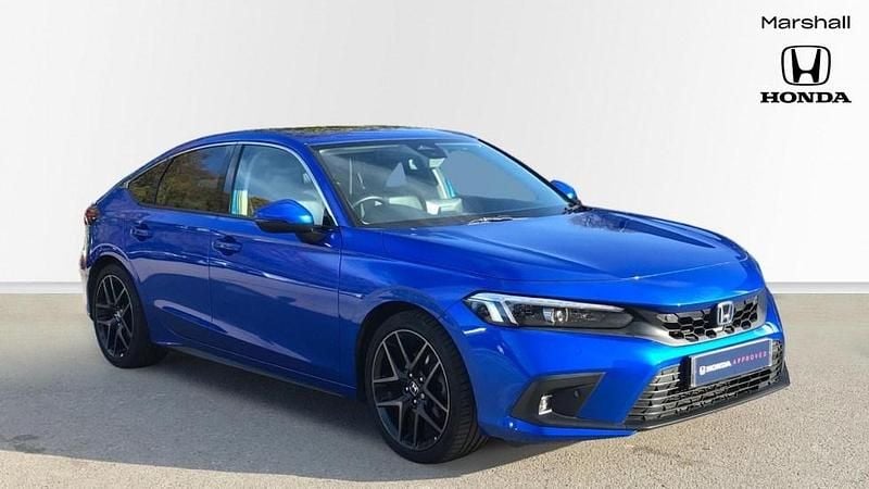 Blue Used 2022 Honda Civic Advance Hatchback | £24,280 (Fair price) - Image 1/4