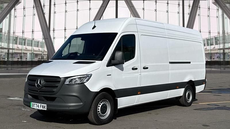 Used Mercedes E-Sprinter 150 kW (204 HP) 2025 White Van