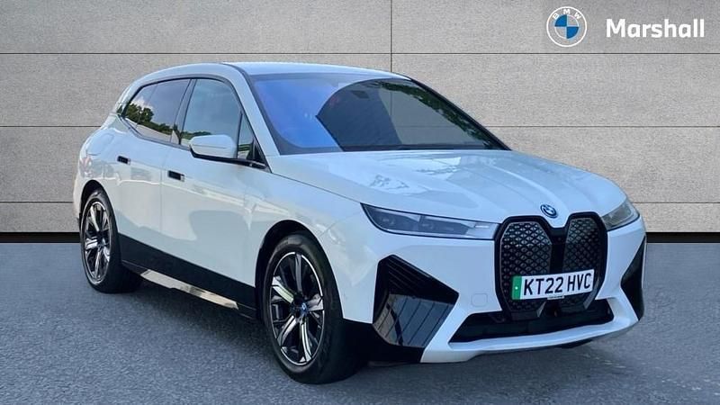 White Used 2022 BMW iX M Sport SUV | £33,882 (Fair price) - Image 1/4