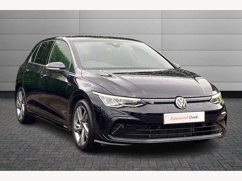 Black Used 2022 VW Golf VIII R-line Hatchback | £20,895 (A bit pricey) - Image 1/4