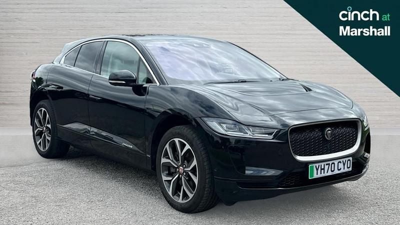Black Used 2020 Jaguar I-Pace SUV | £18,292 (Fair price) - Image 1/4