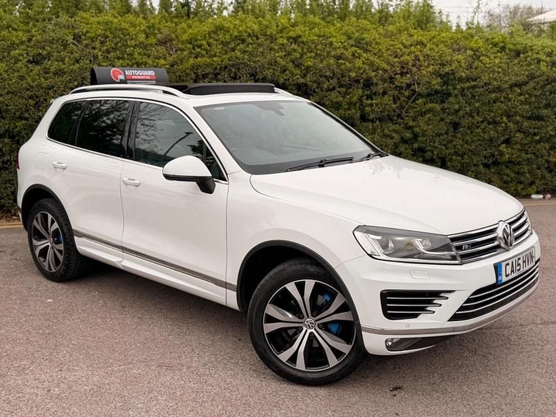 Used VW Touareg R-line 2015 White SUV