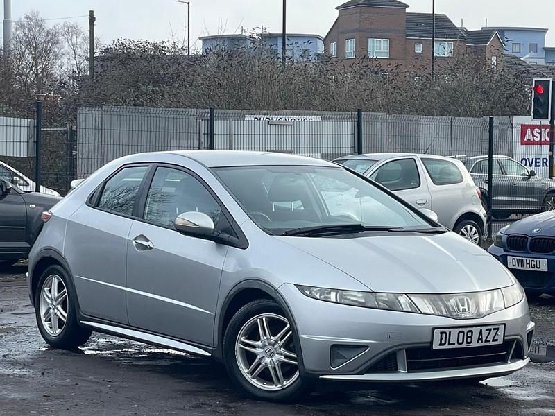 Used Honda Civic SE 2008 Silver Hatchback