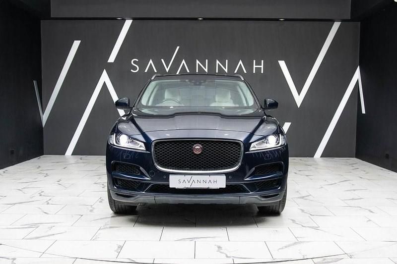 Used Jaguar F-Pace Portfolio 180 HP (132 kW) 2019 Blue SUV