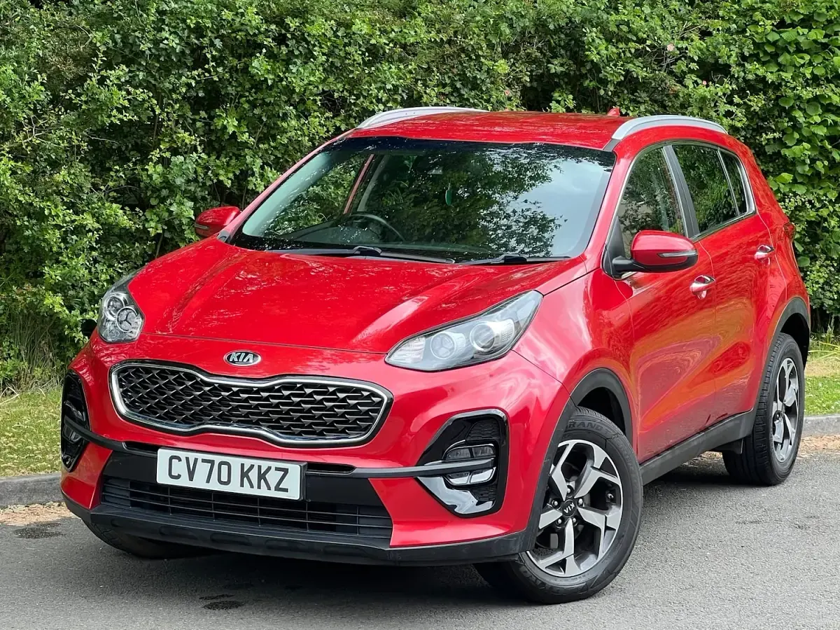 Used Kia Sportage 130 HP (95 kW) 2020 Red SUV