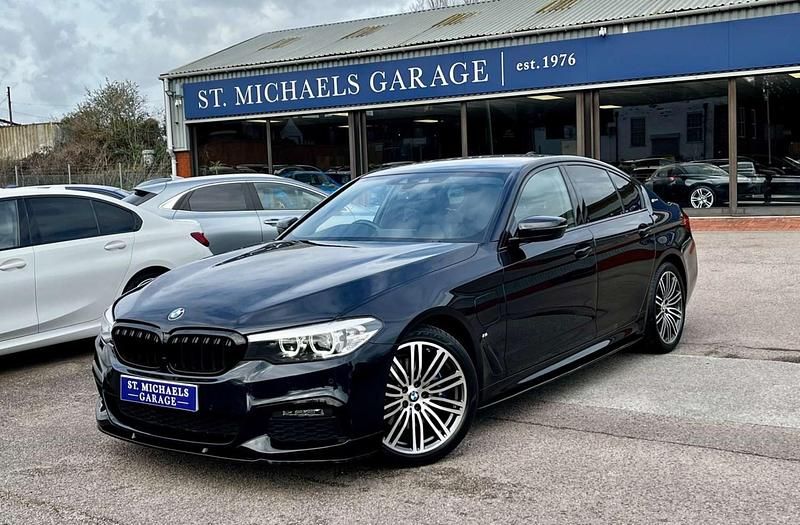 Used BMW 530e M Sport 2018 Black Sedan