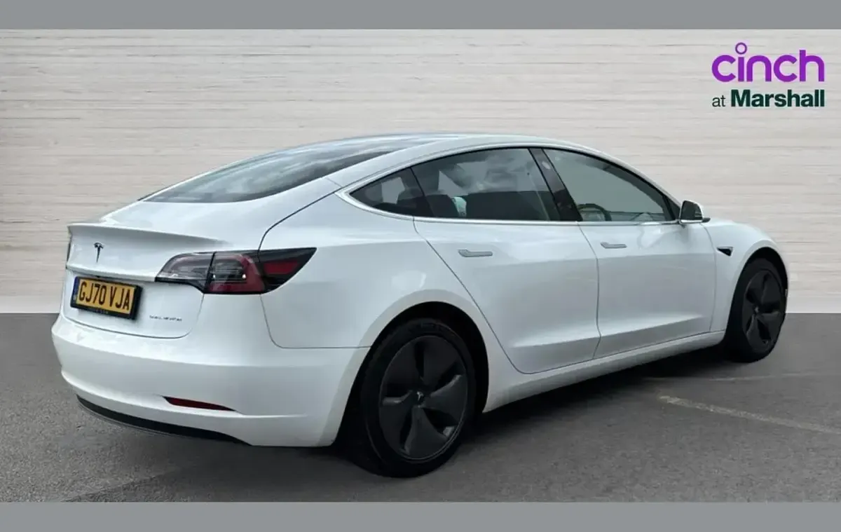 Used Tesla Model 3 Long Range AWD 366 kW (498 HP) 2020 White Sedan