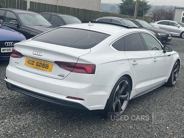 Used Audi A5 S-Line 190 HP (139 kW) 2017 White Coupe