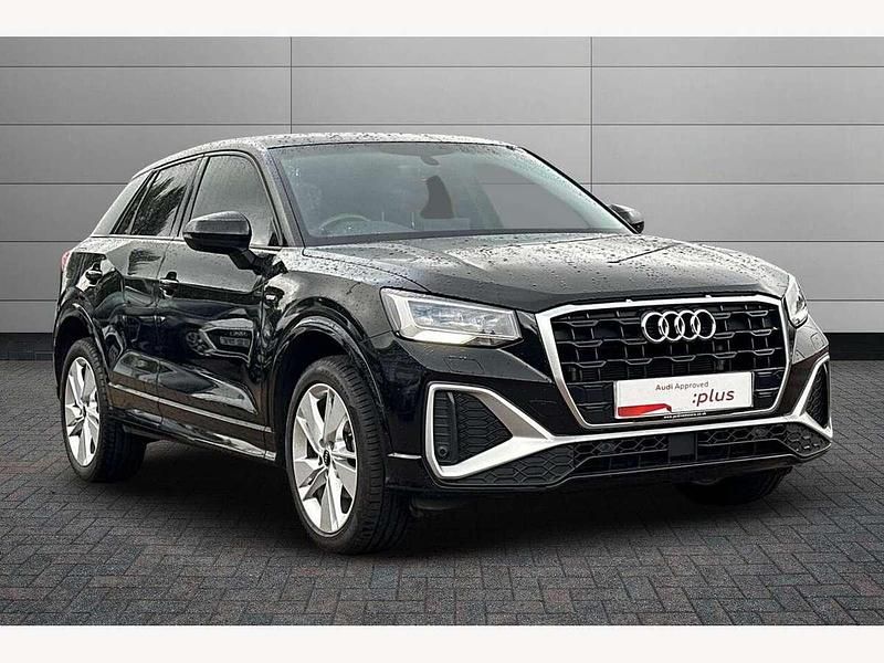 Mythos black Used 2022 Audi Q2 S-Line SUV | £20,350 (Fair price) - Image 1/4