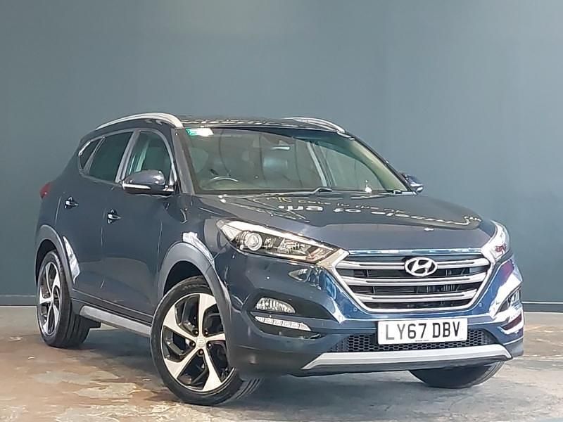 Blue Used 2018 Hyundai Tucson Edition SUV | £11,998 (Expensive) - Image 1/4