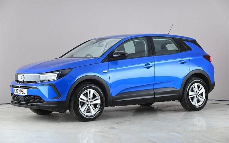 Used Vauxhall Grandland X S 131 HP (96 kW) 2021 Blue SUV
