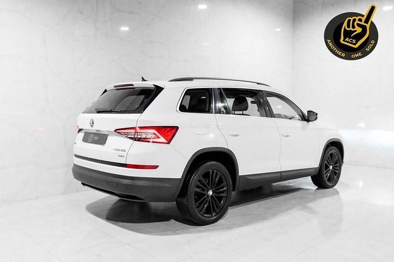 Used Skoda Kodiaq SE L 150 HP (110 kW) 2018 White SUV
