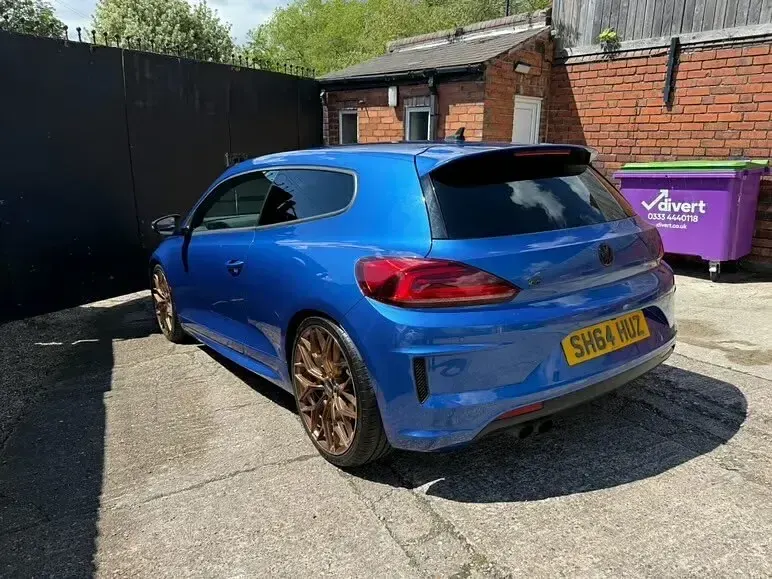 Used VW Scirocco R-line 2014 Blue Coupe