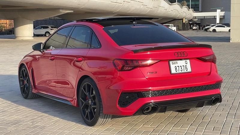 Used Audi RS3 2023 Red Sedan