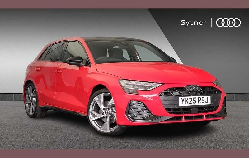 Red New 2025 Audi A3 Black Edition Hatchback | £39,000 (Fair price) - Image 1/4