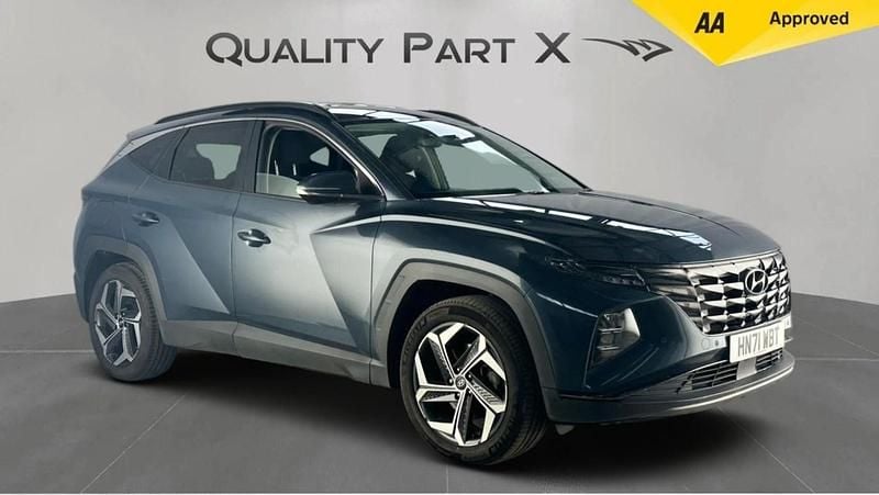 Blue Used 2021 Hyundai Tucson Premium SUV | £14,299 (Super price) - Image 1/4