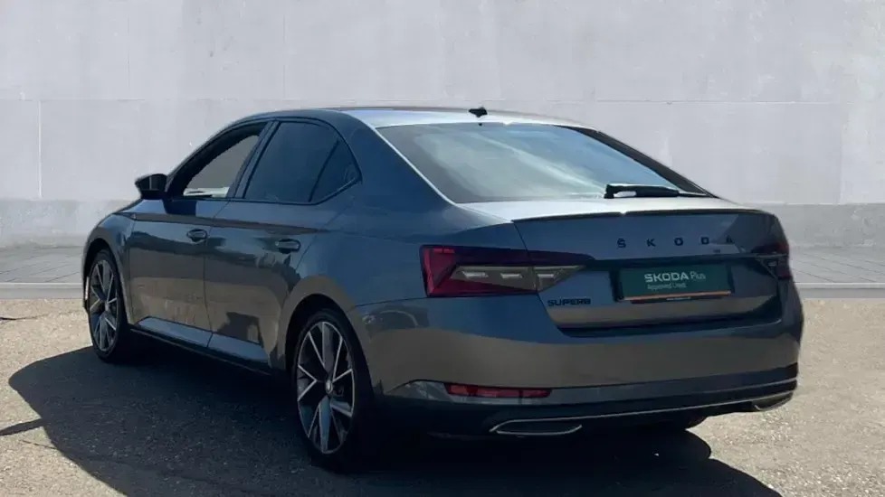 Used Skoda Superb SportlinePlus 150 HP (110 kW) 2024 Grey