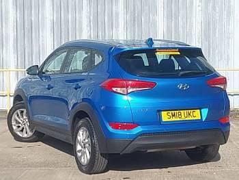 Used Hyundai Tucson SE 132 HP (97 kW) 2018 Blue SUV
