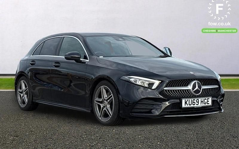 Black Used 2019 Mercedes A200 AMG line Hatchback | £17,299 (Fair price) - Image 1/4
