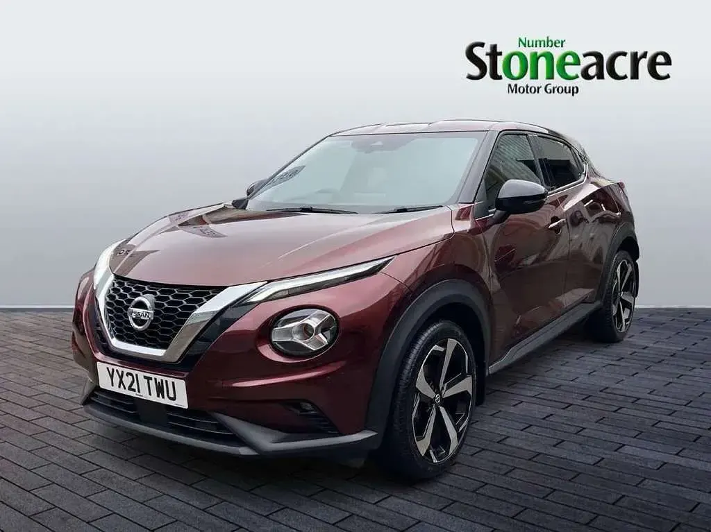 Used Nissan Juke Tekna 114 HP (83 kW) 2021 Red SUV