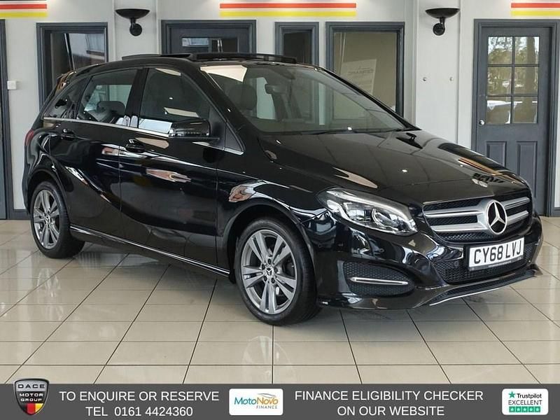 Black Used 2018 Mercedes B180 Exclusive MPV | £11,470 (Fair price) - Image 1/4
