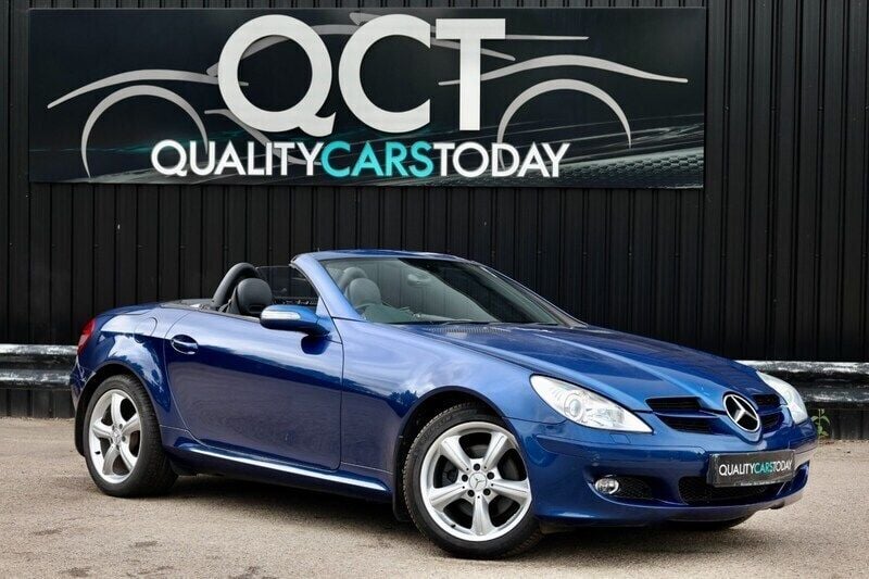 Blue Used 2005 Mercedes SLK280 Cabriolet | £5,995 (A bit pricey) - Image 1/4