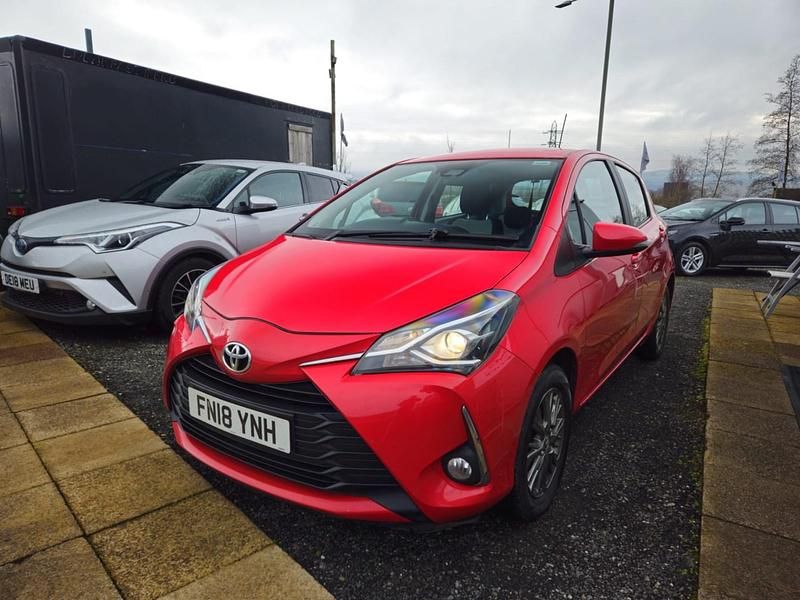 Used Toyota Yaris 2018 Red Hatchback