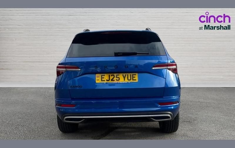 Used Skoda Karoq SportLine 147 HP (108 kW) 2025 Blue SUV