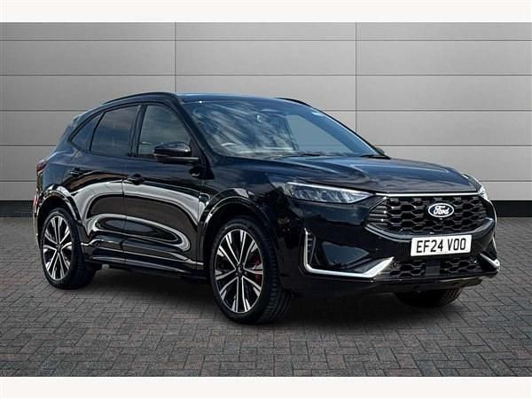 Agate black Used 2024 Ford Kuga ST-Line X SUV | £28,295 (Expensive) - Image 1/2
