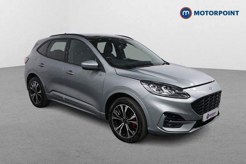 Silver Used 2022 Ford Kuga ST-Line X SUV | £20,599 (Fair price) - Image 1/4