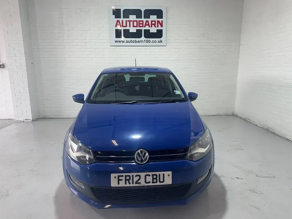 Usado VW Polo Match 60 CV (44 kW) 2012 Azul Utilitario